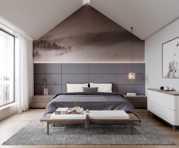 New Chinese Style Bedroom-ID:774246676