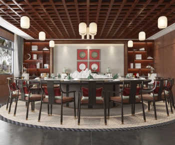 New Chinese Style Dining Room-ID:531299149