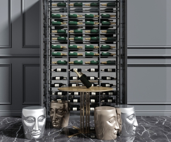 Modern Wine Cabinet-ID:910250841