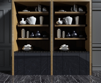 Modern Decorative Cabinet-ID:674800381