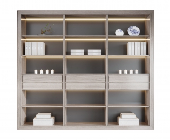 New Chinese Style Bookcase-ID:912472237