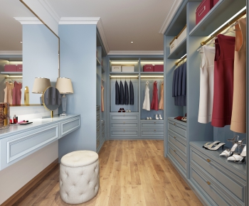 Post Modern Style Clothes Storage Area-ID:778294548