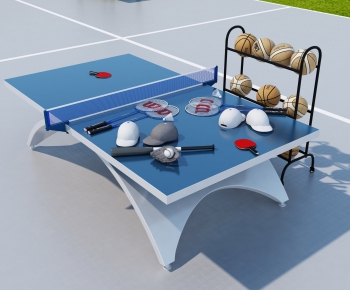 现代乒乓球桌篮球羽毛球-ID:984541246