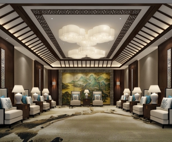 New Chinese Style Reception Room-ID:840377883