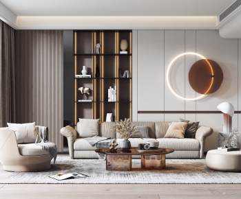 Modern A Living Room-ID:553212683