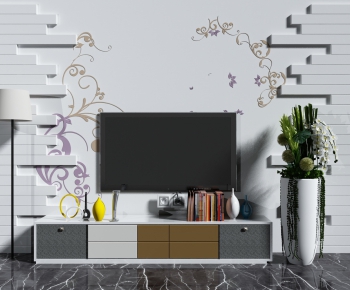 Modern TV Cabinet-ID:665250476