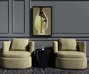 Modern Single Sofa-ID:870336875