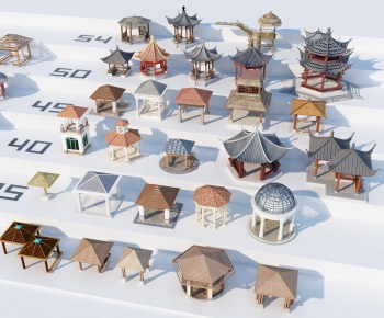 New Chinese Style Building Component-ID:322286378