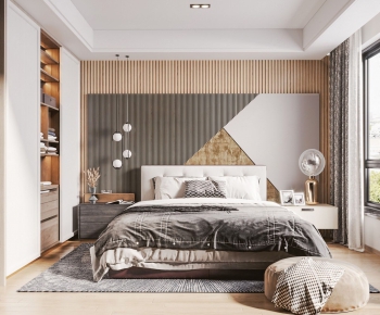 Nordic Style Bedroom-ID:937372779