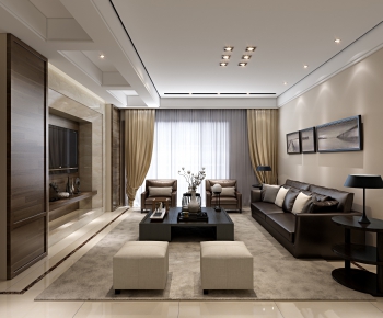 Modern A Living Room-ID:248154939