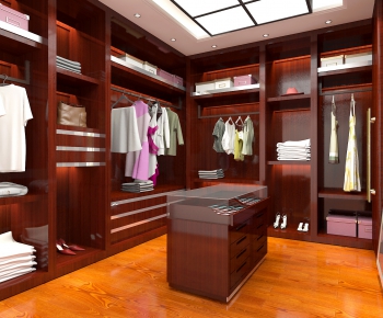 Chinese Style Clothes Storage Area-ID:909062727