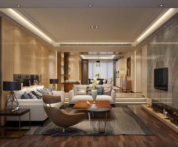 Modern A Living Room-ID:563281153