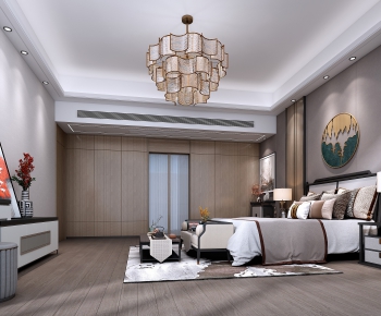 New Chinese Style Bedroom-ID:507184127