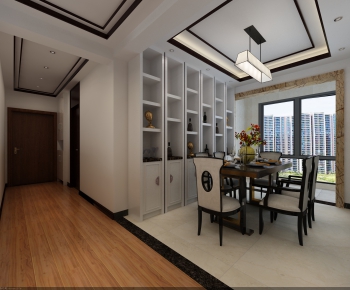 New Chinese Style Dining Room-ID:859023336