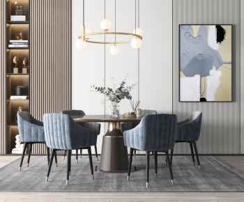 Modern Dining Table And Chairs-ID:510917121