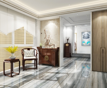 New Chinese Style Hallway-ID:514832169