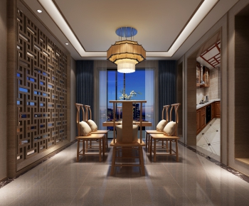 New Chinese Style Dining Room-ID:430865168