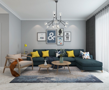 Nordic Style A Living Room-ID:262340635