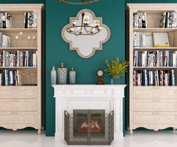 American Style Bookcase-ID:143343153