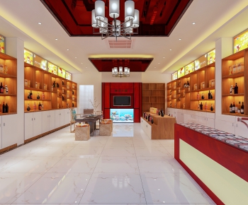 Chinese Style Retail Stores-ID:139344128
