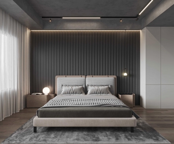 Industrial Style Bedroom-ID:777625979