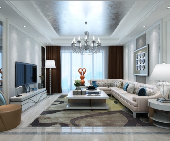 Modern A Living Room-ID:922008196
