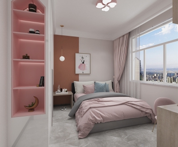 Modern Girl's Room Daughter's Room-ID:764190879