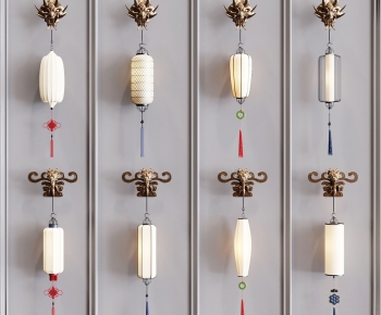 New Chinese Style Wall Lamp-ID:558215641