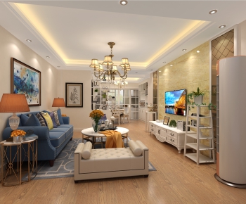 European Style A Living Room-ID:377414379