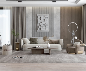 Modern A Living Room-ID:817106392