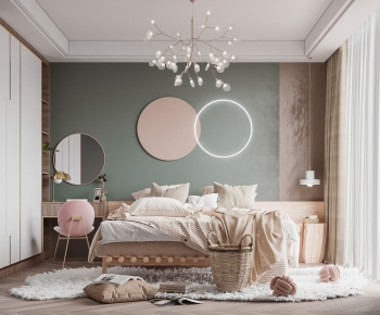 Nordic Style Bedroom-ID:897711459