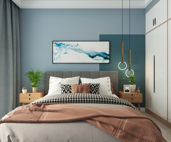 Nordic Style Bedroom-ID:730243736