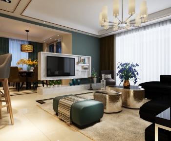 Post Modern Style A Living Room-ID:632268851