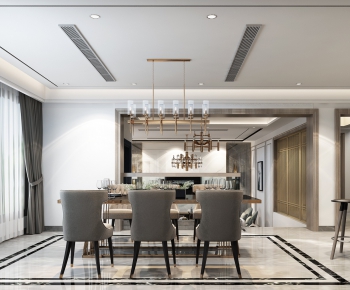 Modern Dining Room-ID:669082643