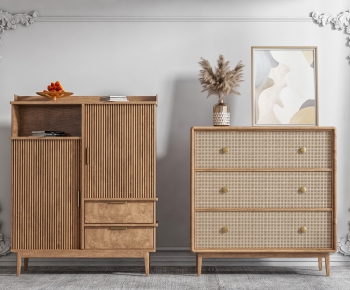 Nordic Style Side Cabinet-ID:712083527