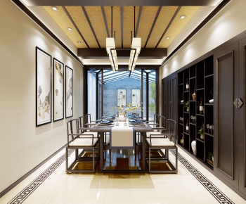 New Chinese Style Dining Room-ID:113448172