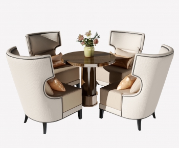 American Style Leisure Table And Chair-ID:693112532
