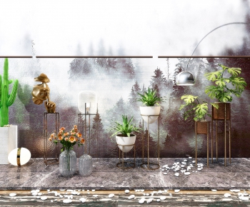 现代户外绿植盆栽组合-ID:331183386