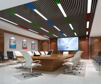 Modern Meeting Room-ID:663366253