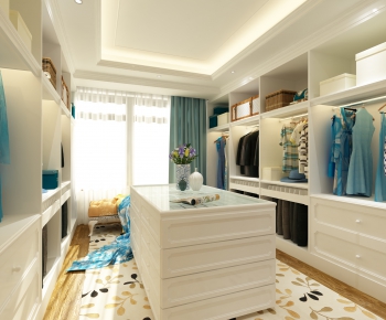 Simple European Style Clothes Storage Area-ID:789368213