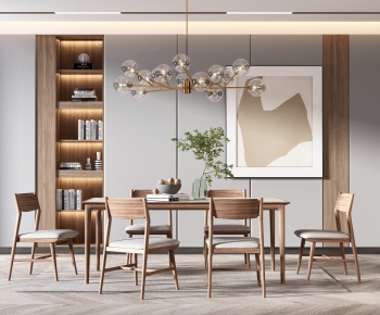 Nordic Style Dining Room-ID:355213471