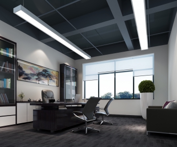Modern Manager's Office-ID:846290352