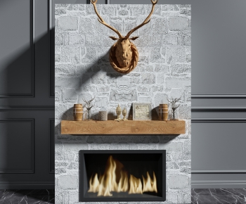 Modern Fireplace-ID:959990161