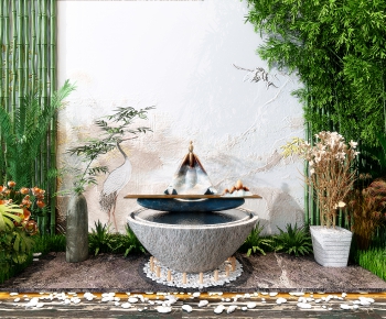 New Chinese Style Garden-ID:335183619
