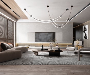 Modern A Living Room-ID:285355728