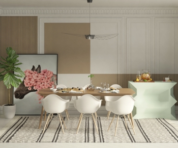 Nordic Style Dining Room-ID:832633743