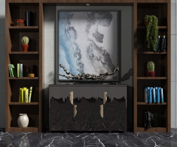 Modern Side Cabinet/Entrance Cabinet-ID:770511625