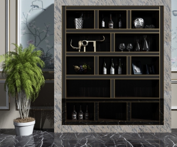 Modern Wine Cabinet-ID:877268516