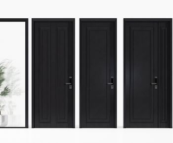 Simple European Style Entrance Door-ID:221020355