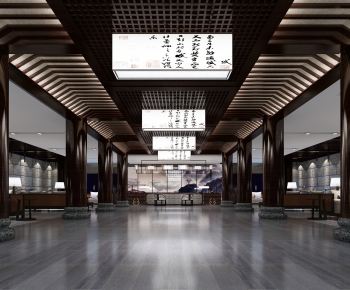 Chinese Style Lobby Hall-ID:992711498